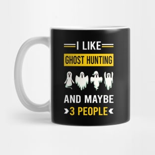 3 People Ghost Hunting Hunter Paranormal Mug